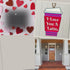 I love You A Latte Valentine Door Hanger SVG File-For Laser Engraving